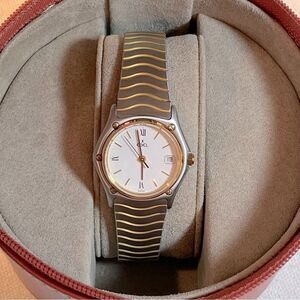 Ebel Wave Watch 18K gold S.Steel bezel Sport Classique